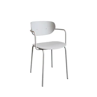 Arch Dining Chair Light grey by Hübsch – product photo 8 of 8
