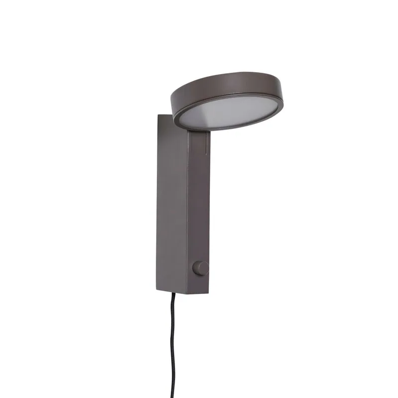 Crea Wall Lamp Brown by Hübsch – product photo 5 of 5