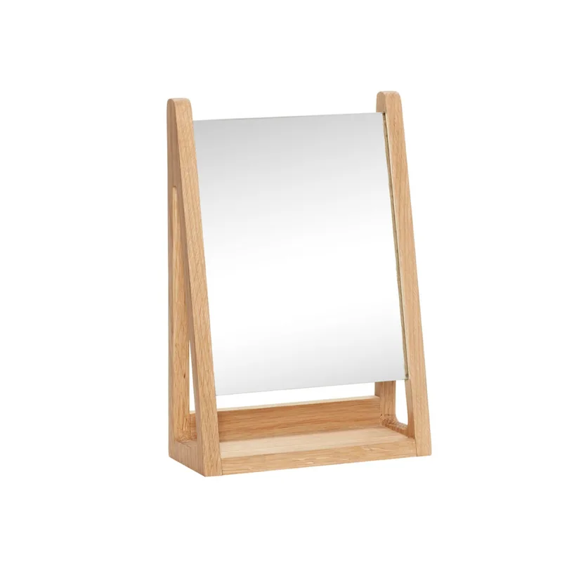 Point Table Mirror Natural by Hübsch – product photo