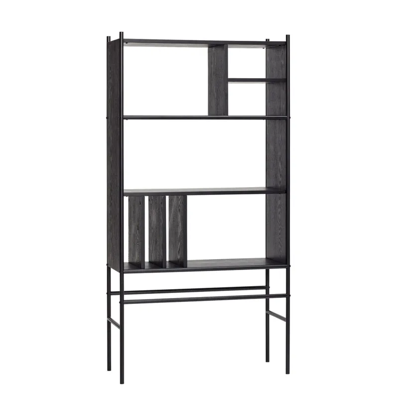 Divide Shelf Unit Black by Hübsch – product photo