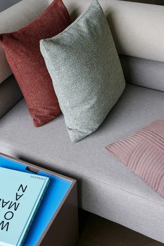 Sola Cushion Red by Hübsch – interior photo 4 of 5