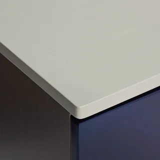 Study Console Table Dark blue van Hübsch – sfeerfoto 1 van 5