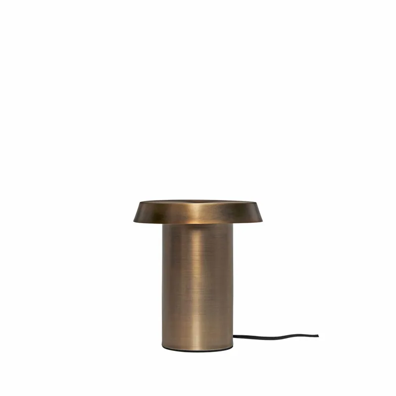 Keen Table Lamp Burnished brass de Hübsch – photo du produit 2 sur 2