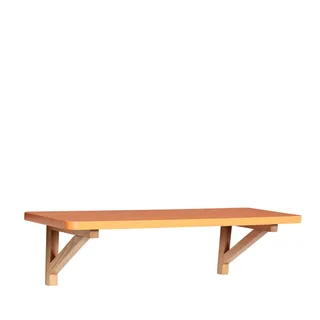 Arki Shelf Orange/Natural van Hübsch – productfoto 4 van 4