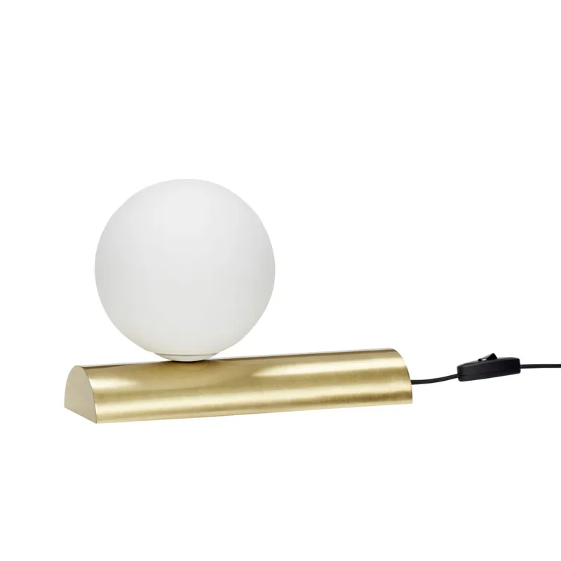 Balance Table Lamp Brass by Hübsch – product photo