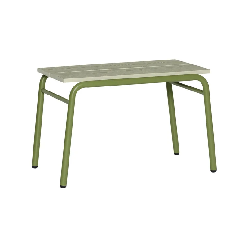Koi Bench Green/Grey by Hübsch – product photo 5 of 5