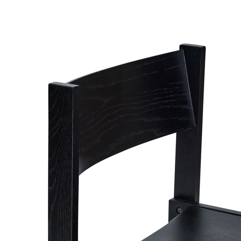 Forma Dining Chair Black van Hübsch – productfoto 1 van 10