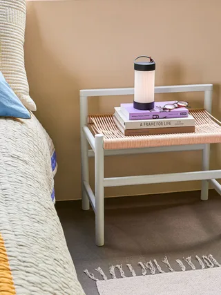 Heritage Bench Small Light grey by Hübsch – interior photo 3 of 5