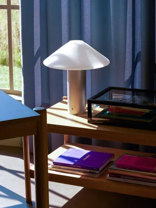 Orbit Table Lamp Metallic silver by Hübsch – interior photo 2 of 6