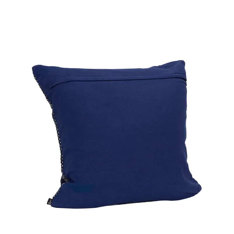 Morph Cushion Dark blue by Hübsch – product photo 1 of 3