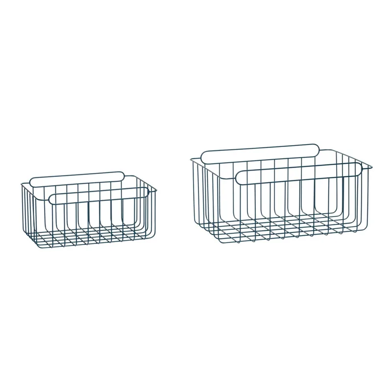 WiredUp Baskets Blue (set of 2) by Hübsch – product photo