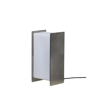 Sabi Table Lamp Nickel by Hübsch – product photo 2 of 2