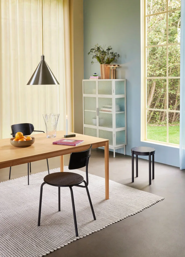 Koi Dining Chair Black by Hübsch – interior photo 8 of 9