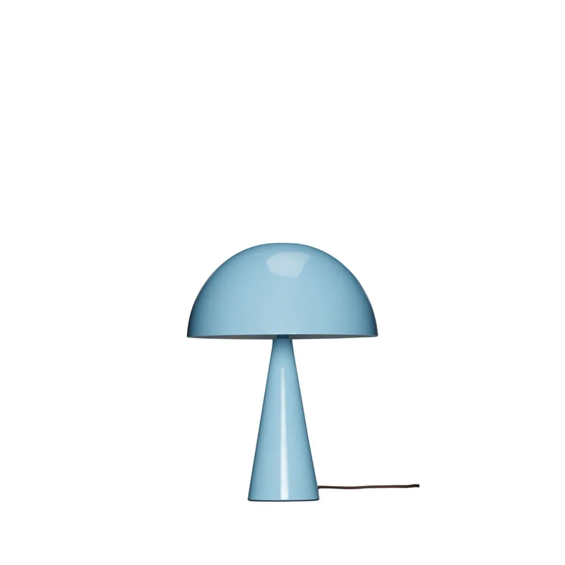 Mush Table Lamp Mini Light blue by Hübsch – product photo 4 of 4