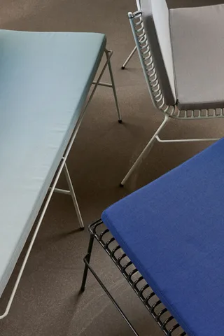 String Cushion Beige van Hübsch – sfeerfoto 4 van 5