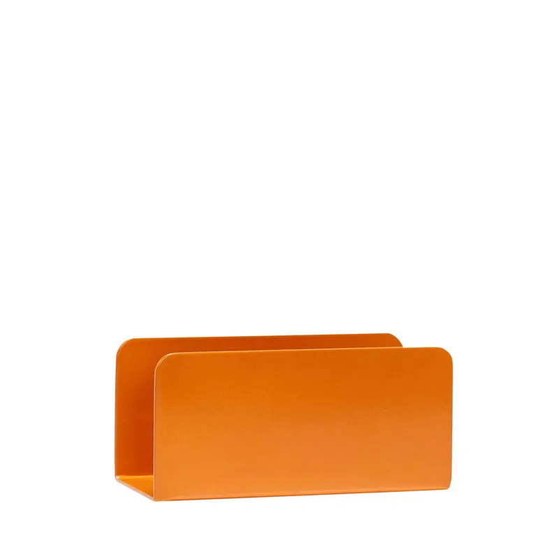 Clutch Magazine Holder Orange von Hübsch – Produktfoto 3 von 3