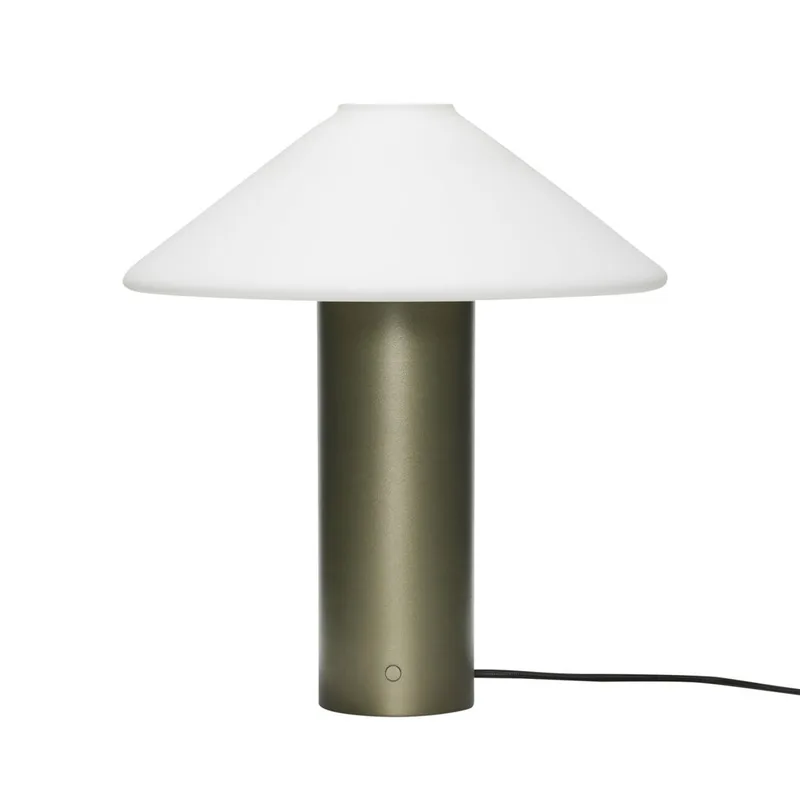 Orbit Table Lamp Dark green by Hübsch – product photo 7 of 7