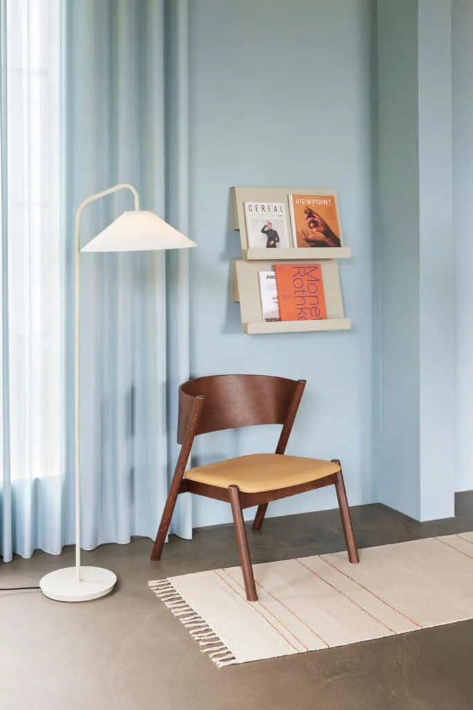 Solid Floor Lamp Sand by Hübsch – interior photo 6 of 7