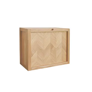 Herringbone Shoe Cabinet Natural van Hübsch – productfoto 3 van 3