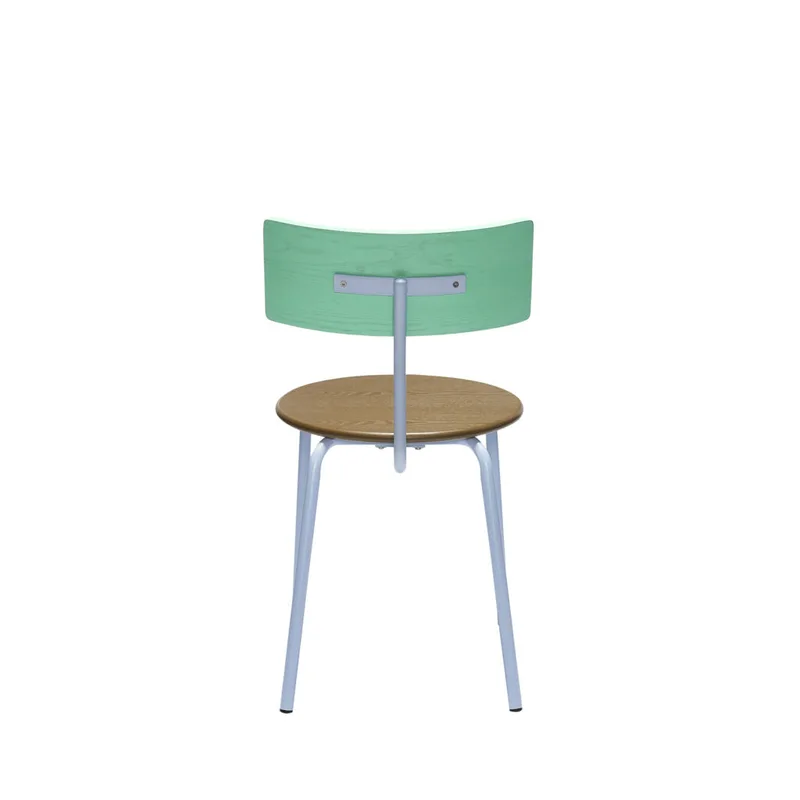 Koi Dining Chair Brown/Green/Purple by Hübsch – product photo 3 of 10