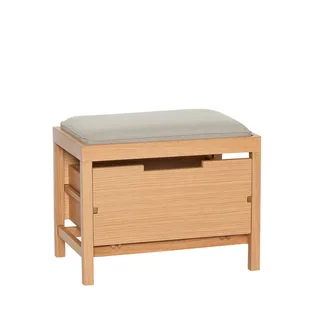 Bifi Bench Sand/Natural by Hübsch – product photo 6 of 6