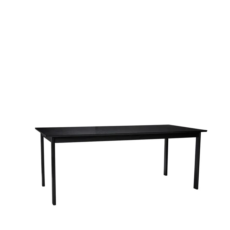 Dapper Dining Table Square Black by Hübsch – product photo 3 of 3