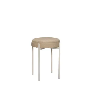 Silo Stool Beige by Hübsch – product photo 2 of 2