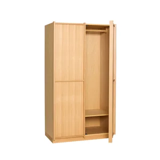 Kura Wardrobe Large Natural van Hübsch – productfoto 1 van 6