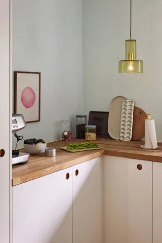 Ripple Pendant Green von Hübsch – Ambientefoto 2 von 4