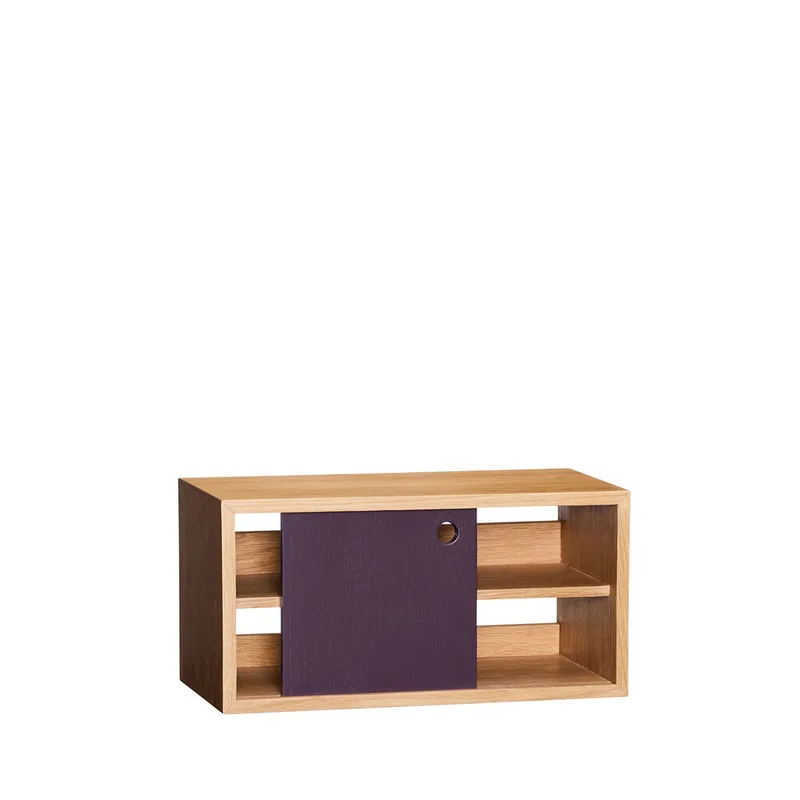 Slide Shelf Burgundy von Hübsch – Produktfoto 1 von 6