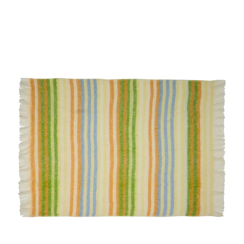 Loom Plaid Yellow van Hübsch – productfoto 3 van 3