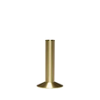Sleek Candleholder Brass von Hübsch – Produktfoto 7 von 7