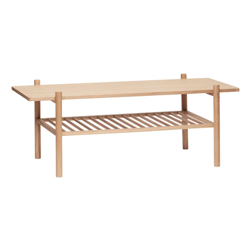 Acorn Coffee Table Square Natural by Hübsch – product photo