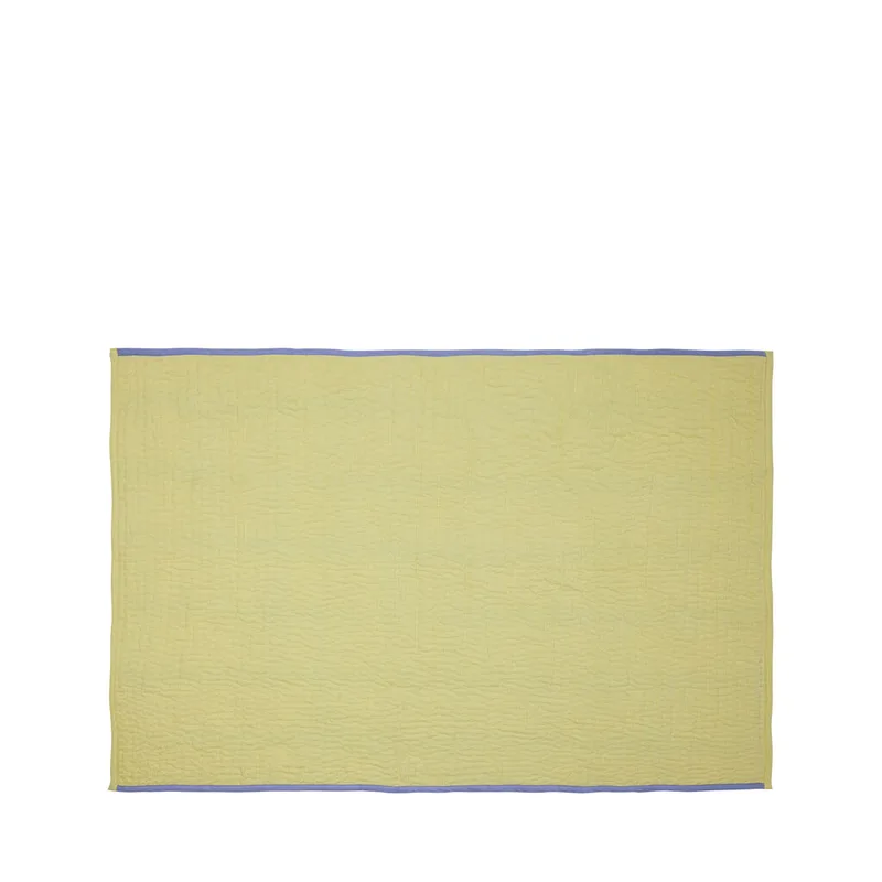 Tento Plaid Yellow by Hübsch – product photo 1 of 3