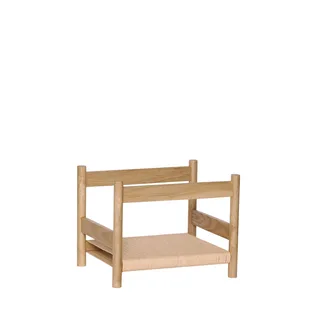 Heritage Magazine Holder Oak by Hübsch – product photo 5 of 5