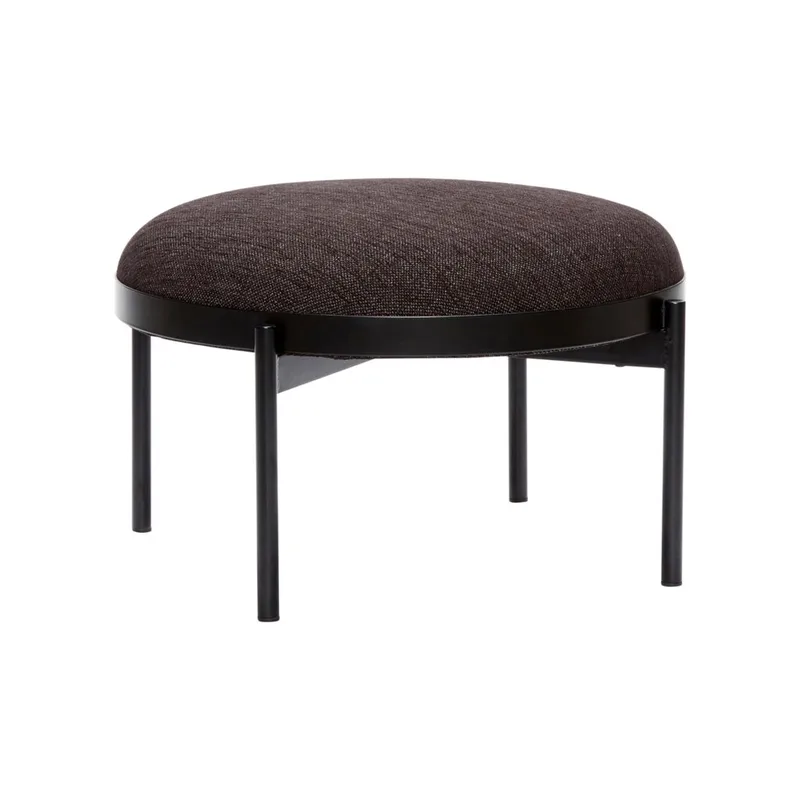 Sen Stool Black by Hübsch – product photo