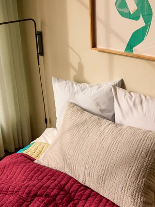 Haikei Cushion Light grey by Hübsch – interior photo 1 of 3