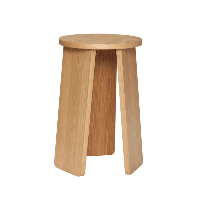 Split Stool Triple Natural by Hübsch – product photo 3 of 3