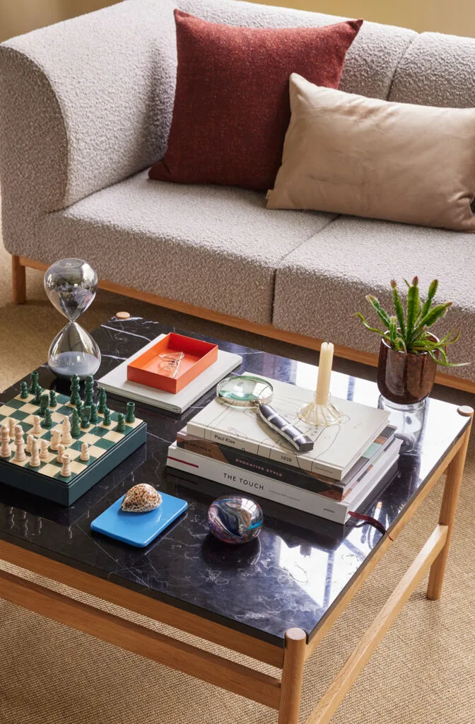 Sola Cushion Red by Hübsch – interior photo 2 of 5