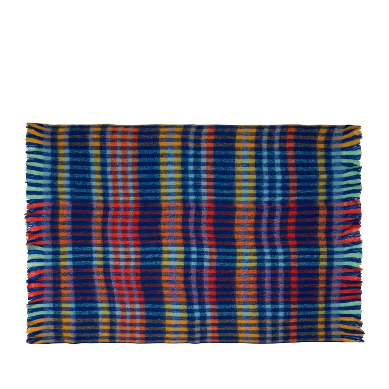 Loom Plaid Multicolour by Hübsch – product photo 2 of 2