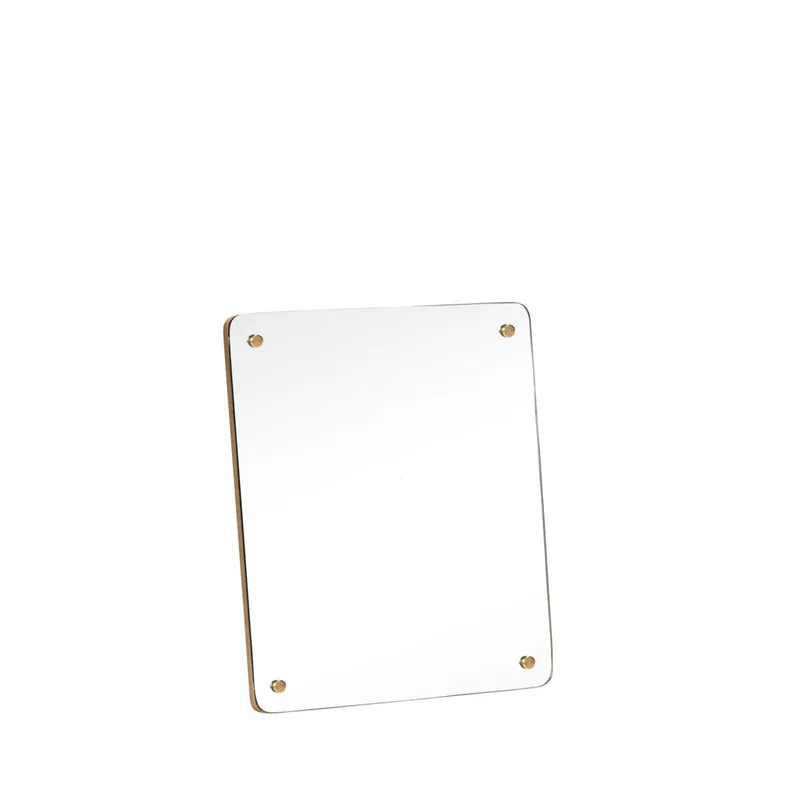 Smize Table Mirror Natural von Hübsch – Produktfoto