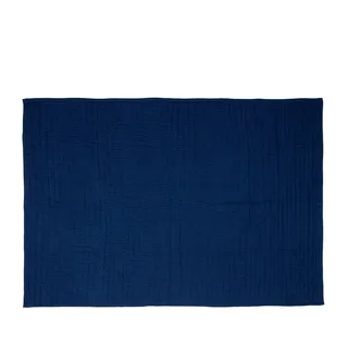 Pavilion Plaid Block Blue/Multicolour van Hübsch – productfoto 1 van 5