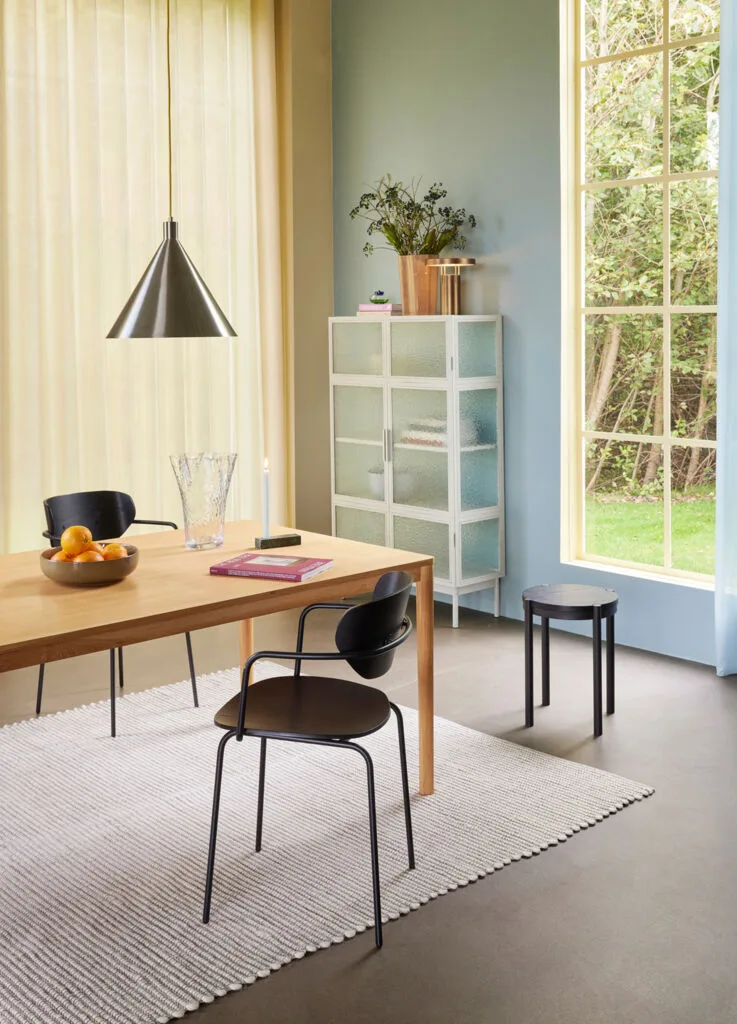 Ground Dining Table Square Natural by Hübsch – interior photo 2 of 4