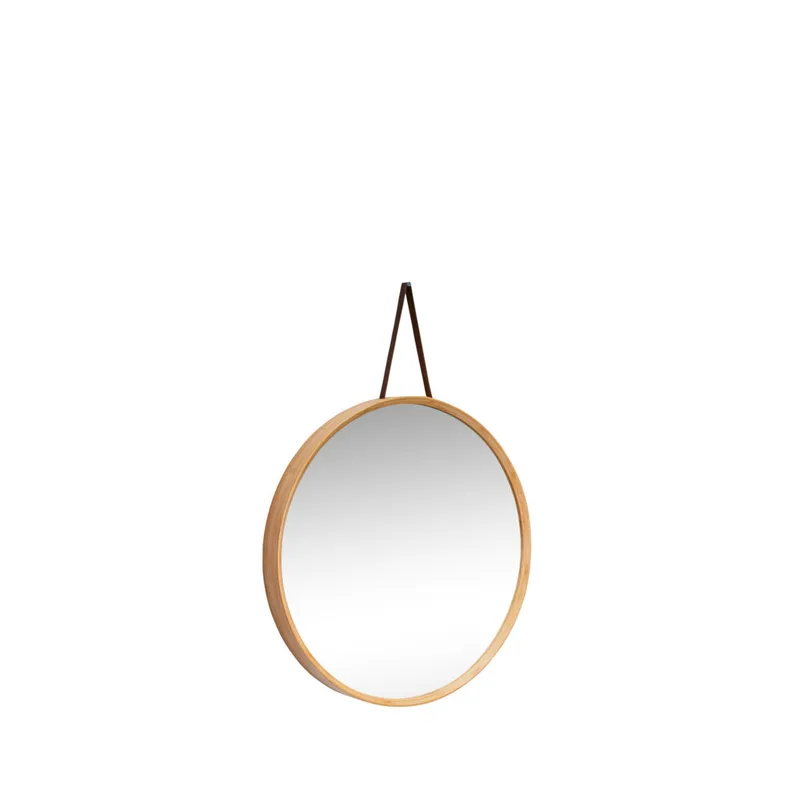 Mood Wall Mirror Natural by Hübsch – product photo