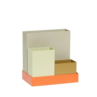 Sortit Organiser Multicolour (set of 4) van Hübsch – productfoto 6 van 6