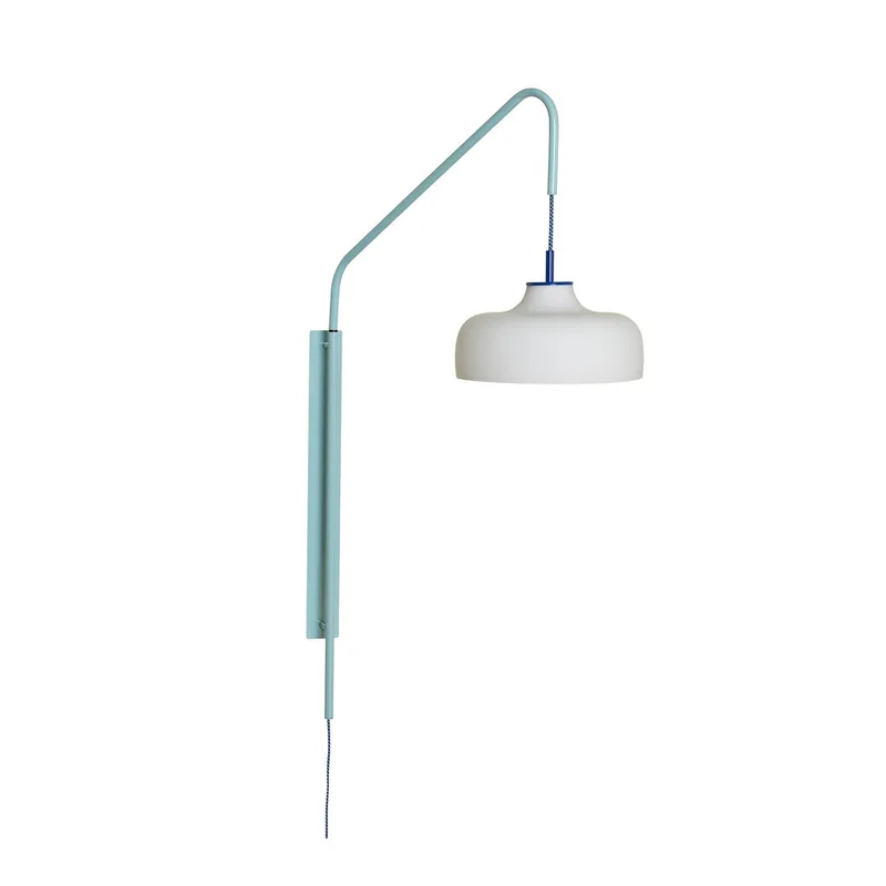 Current Wall Lamp Light blue by Hübsch – product photo 4 of 4