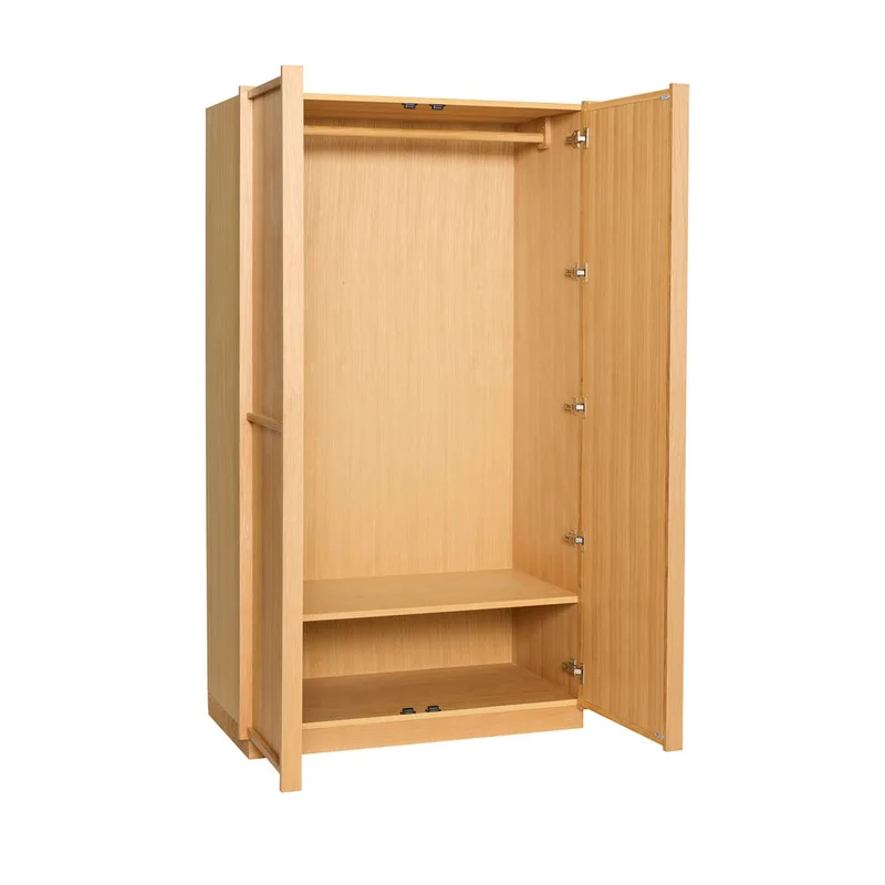 Kura Wardrobe Large Natural van Hübsch – productfoto 2 van 6