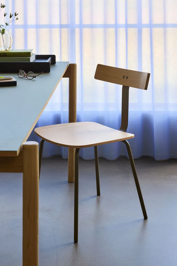 Hock Dining Chair Natural/Green by Hübsch – interior photo 6 of 7
