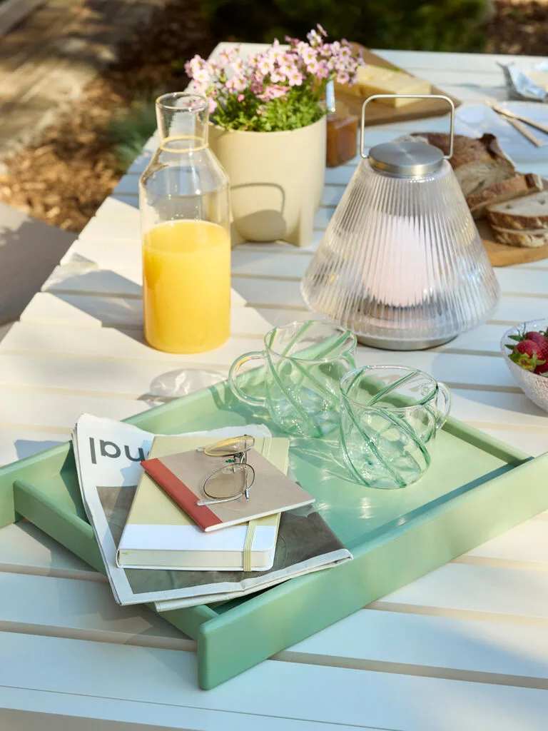 Tou Portable Lamp Clear by Hübsch – interior photo 3 of 6