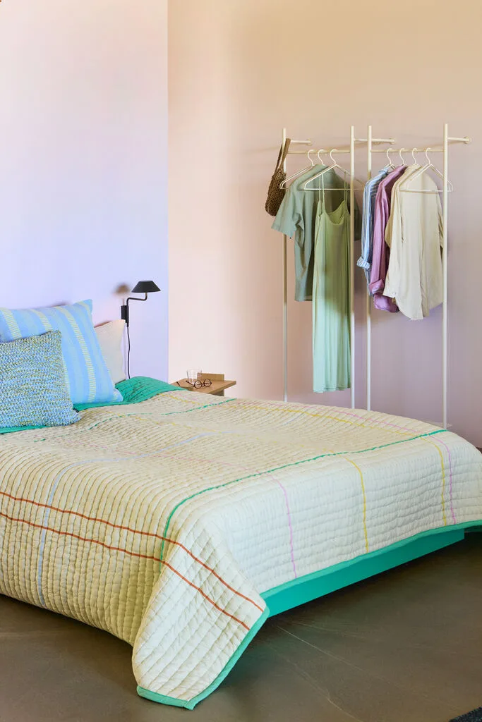 Morph Cushion Light blue by Hübsch – interior photo 2 of 4